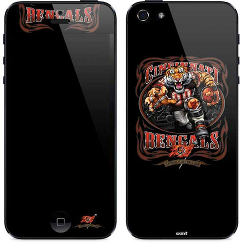 Liquid Blue NFL Cincinnati Bengals Running Back iPhone 5/5s/5SE Skin