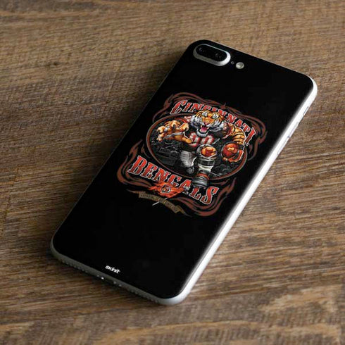 Liquid Blue NFL Cincinnati Bengals Running Back iPhone 8 Plus Skin