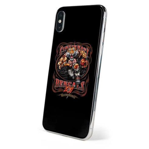 Liquid Blue NFL Cincinnati Bengals Running Back iPhone XS Skin