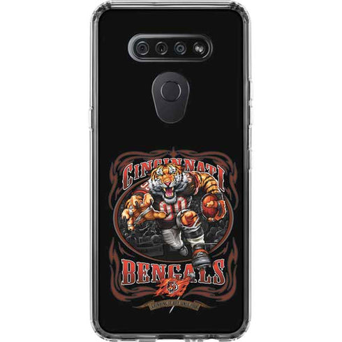 Liquid Blue NFL Cincinnati Bengals Running Back LG K51/Q51 Clear Case