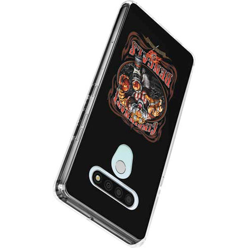 Liquid Blue NFL Cincinnati Bengals Running Back LG Stylo 6 Clear Case