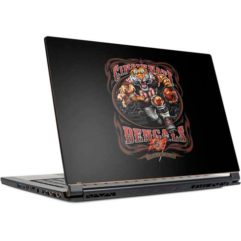 Liquid Blue NFL Cincinnati Bengals Running Back MSI GS65 Stealth Laptop Skin