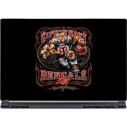 Liquid Blue NFL Cincinnati Bengals Running Back MSI GS65 Stealth Laptop Skin