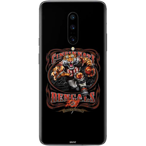 Liquid Blue NFL Cincinnati Bengals Running Back OnePlus 7 Pro Skin