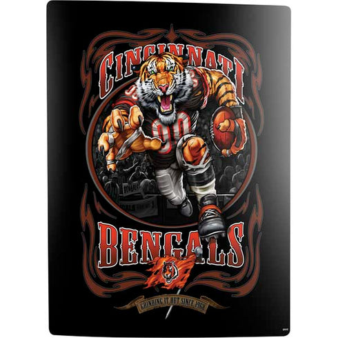 Liquid Blue NFL Cincinnati Bengals Running Back PS5 Digital Edition Bundle Skin