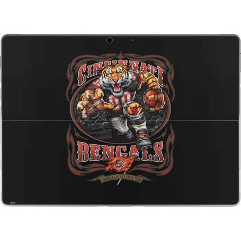 Liquid Blue NFL Cincinnati Bengals Running Back Surface Pro 9 Skin