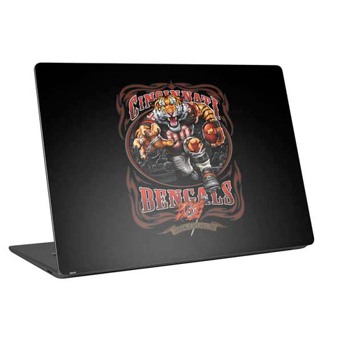 Liquid Blue NFL Cincinnati Bengals Running Back Universal Laptop 13in (10.6 x 7.6in) Skin