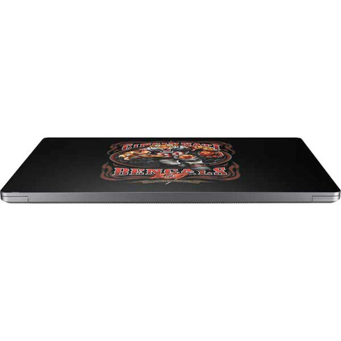 Liquid Blue NFL Cincinnati Bengals Running Back Universal Laptop 13in (10.6 x 7.6in) Skin