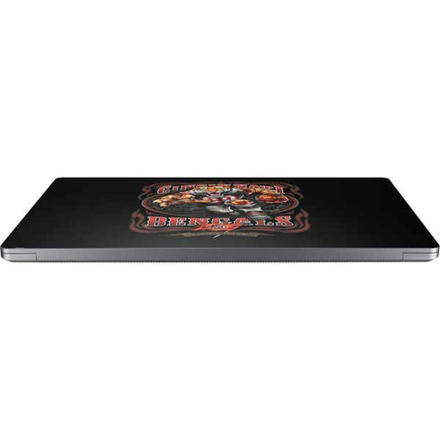 Liquid Blue NFL Cincinnati Bengals Running Back Universal Laptop 16.6in (13.4 x 9.7in) Skin