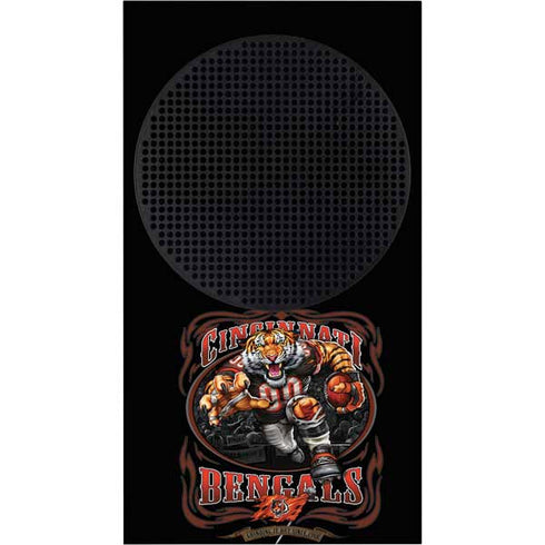 Liquid Blue NFL Cincinnati Bengals Running Back Xbox Series S Bundle Skin