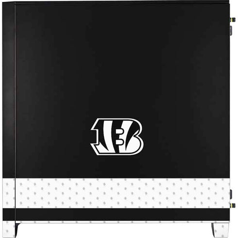 NFL Cincinnati Bengals Shutout Corsair 4000D Tempered Glass Mid-Tower ATX Case Skin