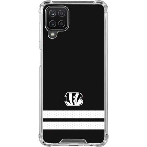 NFL Cincinnati Bengals Shutout Galaxy A12 Clear Case