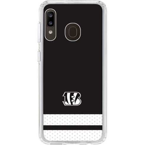 NFL Cincinnati Bengals Shutout Galaxy A20 Clear Case