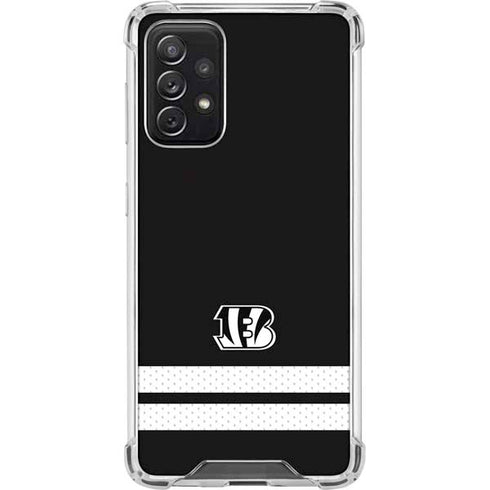 NFL Cincinnati Bengals Shutout Galaxy A72 5G Clear Case