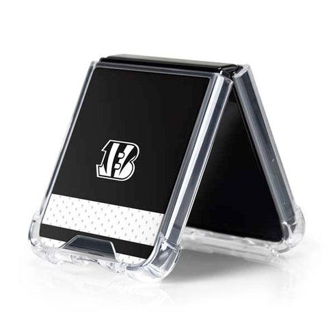 NFL Cincinnati Bengals Shutout Galaxy Z Flip5 5G Clear Case
