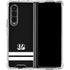 NFL Cincinnati Bengals Shutout Galaxy Z Fold4 5G Clear Case