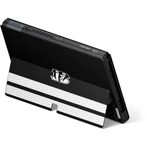 NFL Cincinnati Bengals Shutout Nintendo Switch OLED (2021) Skin