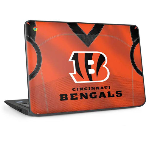 NFL Cincinnati Bengals Team Jersey HP Chromebook Skin