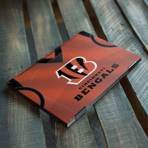 NFL Cincinnati Bengals Team Jersey HP Envy Skin