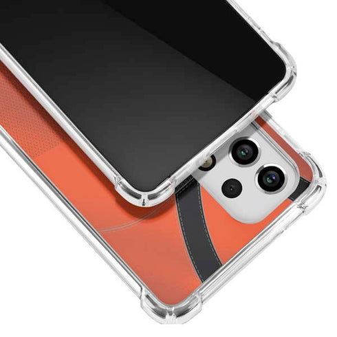 NFL Cincinnati Bengals Team Jersey Galaxy A53 5G Clear Case
