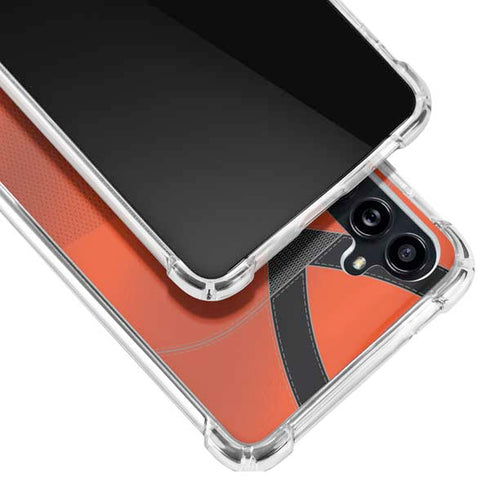 NFL Cincinnati Bengals Team Jersey Galaxy A54 5G Clear Case