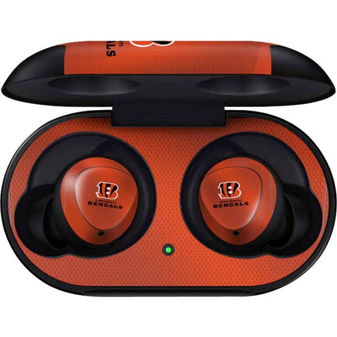 NFL Cincinnati Bengals Team Jersey Galaxy Buds Skin