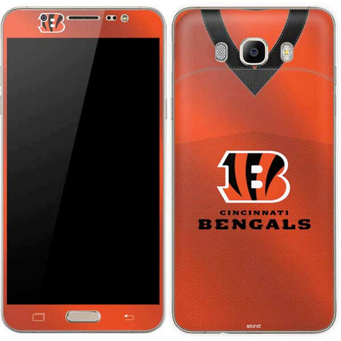 NFL Cincinnati Bengals Team Jersey Galaxy J7 Skin