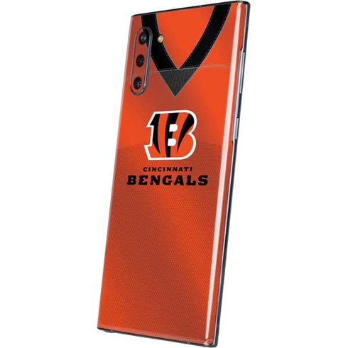 NFL Cincinnati Bengals Team Jersey Galaxy Note 10 Skin