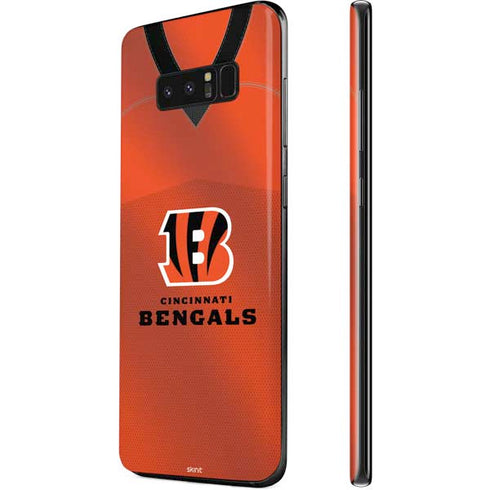 NFL Cincinnati Bengals Team Jersey Galaxy Note 8 Skin