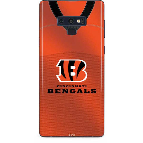 NFL Cincinnati Bengals Team Jersey Galaxy Note 9 Skin