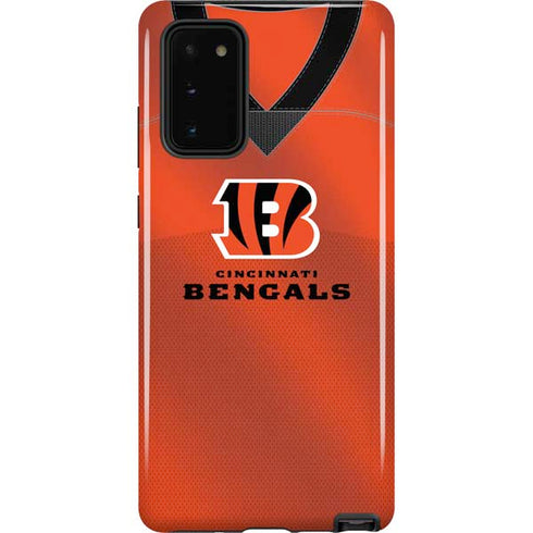 NFL Cincinnati Bengals Team Jersey Galaxy Note20 5G Pro Case