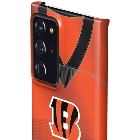 NFL Cincinnati Bengals Team Jersey Galaxy Note20 Ultra 5G Lite Case