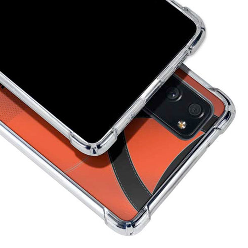 NFL Cincinnati Bengals Team Jersey Galaxy S20 FE Clear Case