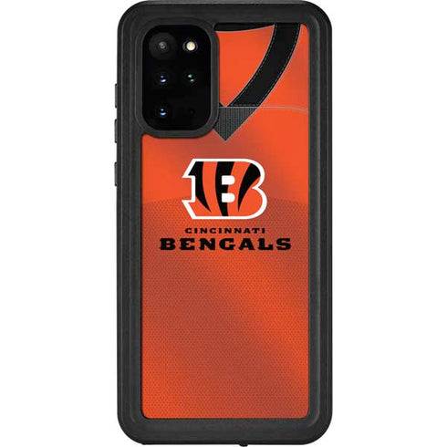 NFL Cincinnati Bengals Team Jersey Galaxy S20 Plus Waterproof Case