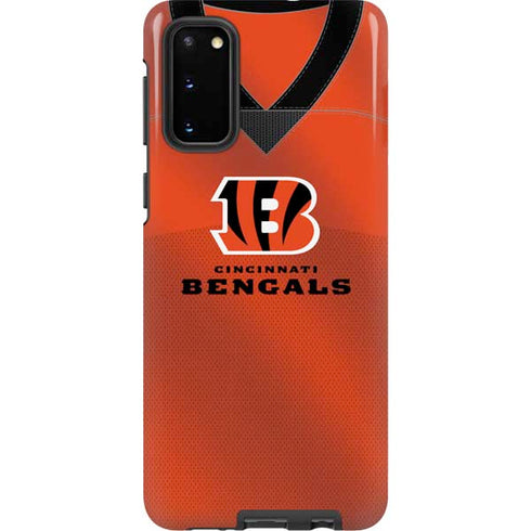 NFL Cincinnati Bengals Team Jersey Galaxy S20 Pro Case