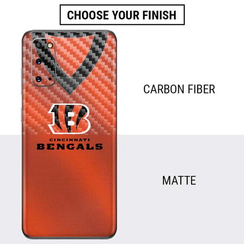 NFL Cincinnati Bengals Team Jersey Galaxy S20 Skin