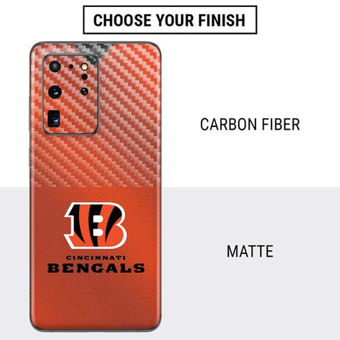 NFL Cincinnati Bengals Team Jersey Galaxy S20 Ultra 5G Skin