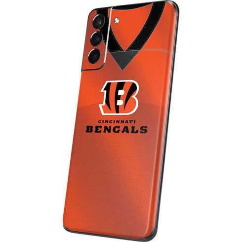 NFL Cincinnati Bengals Team Jersey Galaxy S21 5G Skin