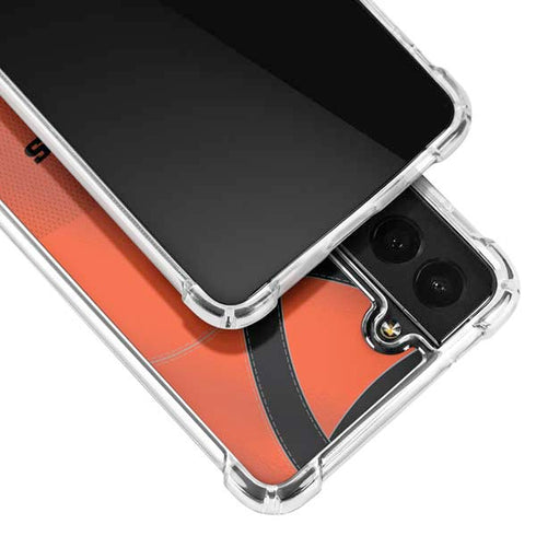 NFL Cincinnati Bengals Team Jersey Galaxy S21 Plus 5G Clear Case