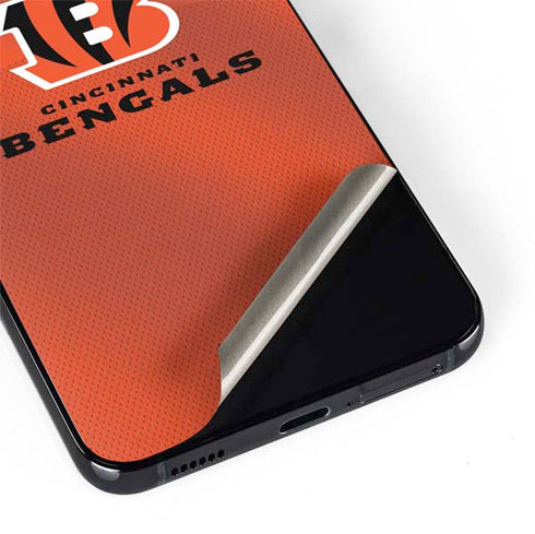 NFL Cincinnati Bengals Team Jersey Galaxy S22 Plus Skin