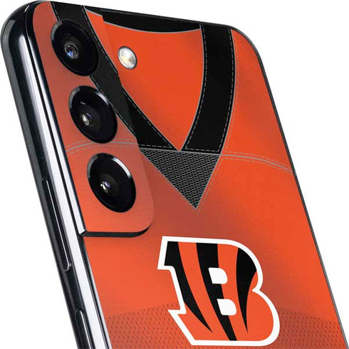 NFL Cincinnati Bengals Team Jersey Galaxy S22 Skin