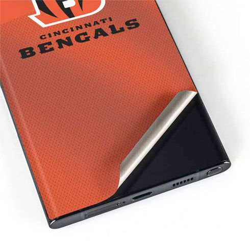 NFL Cincinnati Bengals Team Jersey Galaxy S22 Ultra Skin