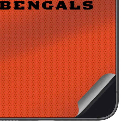 NFL Cincinnati Bengals Team Jersey Galaxy S23 FE Skin
