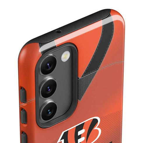NFL Cincinnati Bengals Team Jersey Galaxy S23 Plus Pro Case