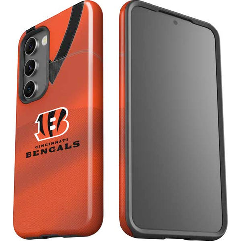 NFL Cincinnati Bengals Team Jersey Galaxy S23 Pro Case