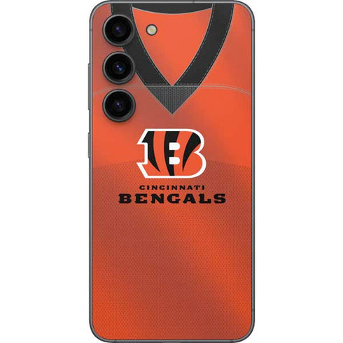 NFL Cincinnati Bengals Team Jersey Galaxy S23 Skin