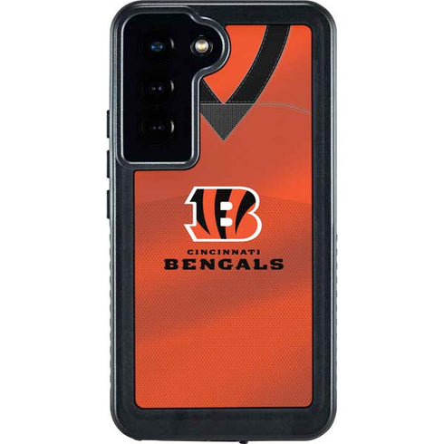 NFL Cincinnati Bengals Team Jersey Galaxy S23 Waterproof Case