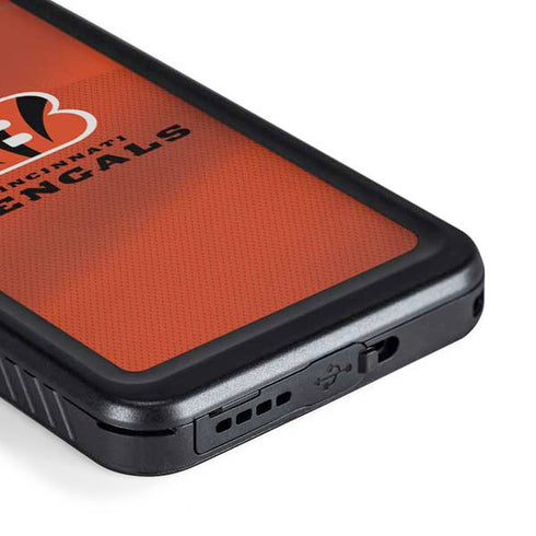 NFL Cincinnati Bengals Team Jersey Galaxy S23 Waterproof Case