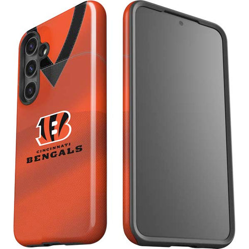 NFL Cincinnati Bengals Team Jersey Galaxy S24 Impact Case