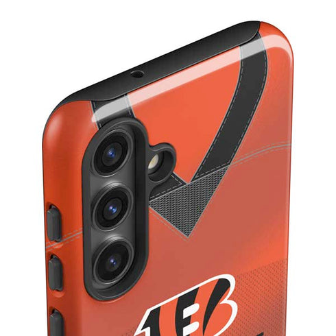 NFL Cincinnati Bengals Team Jersey Galaxy S24 Plus Impact Case
